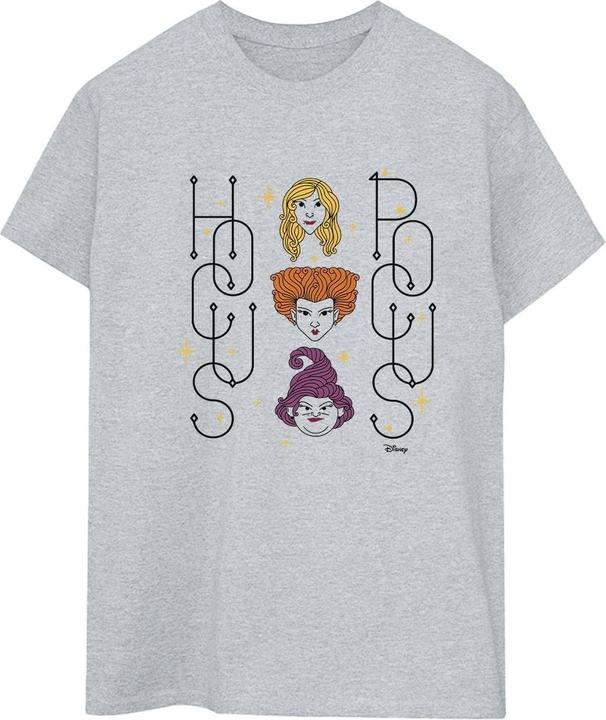 Immagine prodotto Disney Hocus Pocus Faces Maglietta Ampia Donna (M)