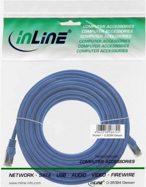 Actual product image InLine Patch cable (F/UTP, CAT5e, 10 m)