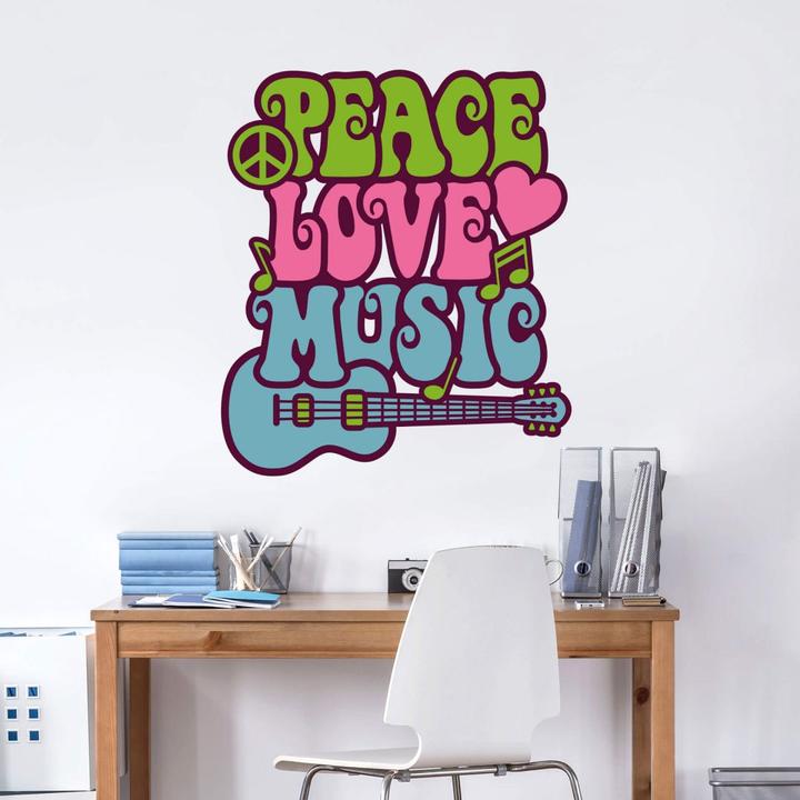 Trenddeko Peace Love Music 1