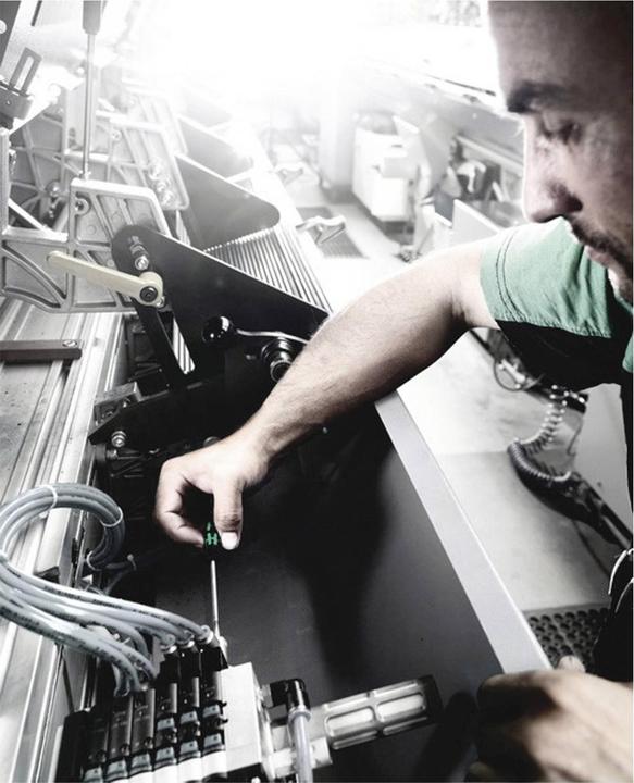 Actual product image Wera 2052/6 Rack (Allen screw)