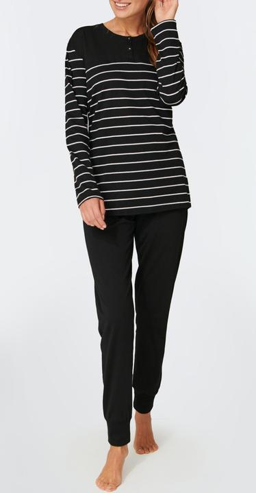 Produktbild Schiesser Damen Pyjama / Schlafanzug mit Bündchen (52)