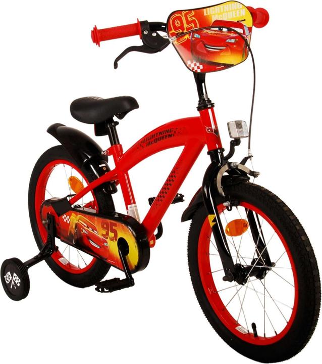 Productafbeelding Disney Cars Kinderfiets - Jongens - 16 inch - Rood (16")