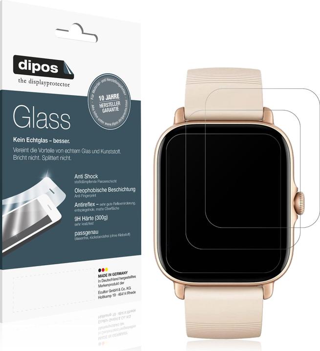 Dipos Displayschutz Anti-Shock