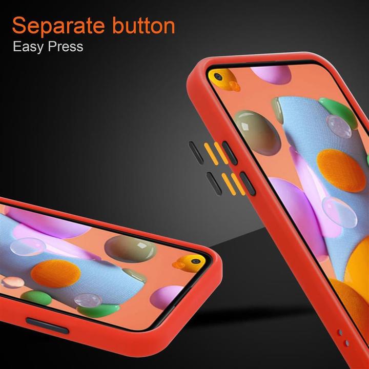Actual product image Cadorabo Hybrid Matt Cover (Samsung Galaxy M11, Samsung Galaxy A11)