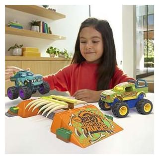 Produktbild Mega Monster Trucks Mega-Wrex Knochen Crash Stuntbahn
