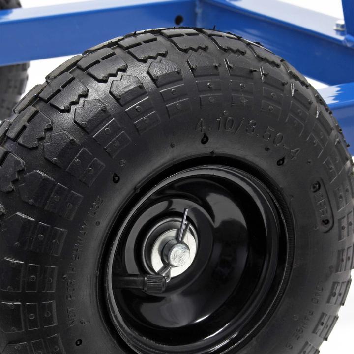 Produktbild XPOtool Plattenwagen 200kg 280-830mm Luftreifen Plattenkarren Transportwagen (200 kg)