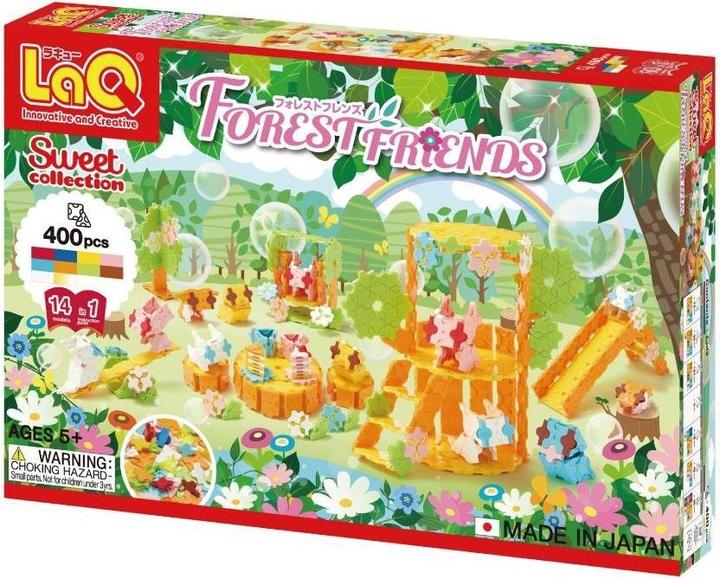 Actual product image LaQ Sweet collection FOREST FRIENDS