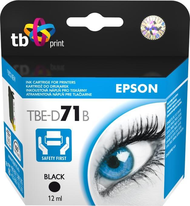 Acquista Epson T071140 TBE-D71B BK 100% ora (FC)