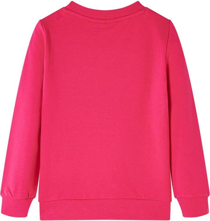 Actual product image VidaXL Children's sweatshirt bright pink 116,Material: 95 % cotton. 5 (116)