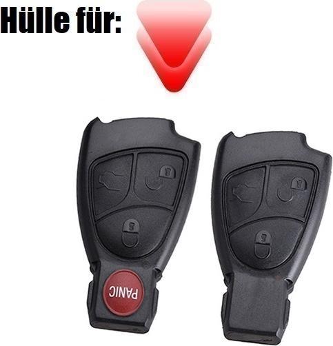 Produktbild AM Mercedes Benz Schlüsselanhänger Schutzhülle Cover - Modell 4