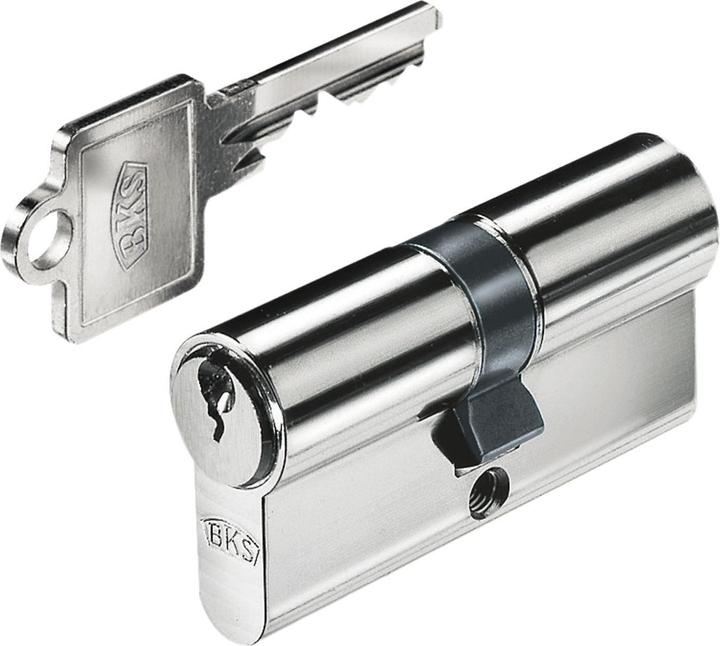 Actual product image BKS Profile double cylinder PZ 8812 35/50 mm emergency and danger function on both sides No. of keys 3 (Profile cylinder)