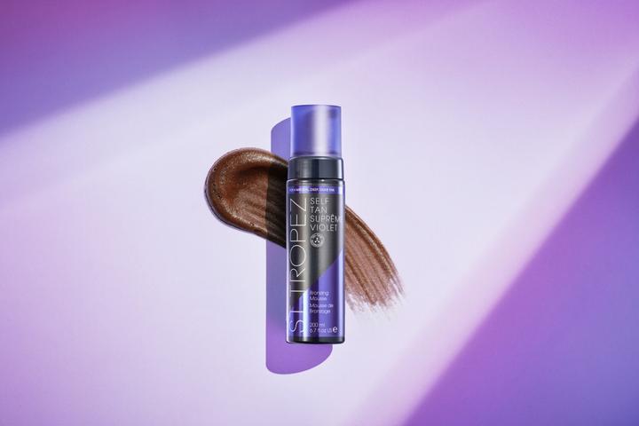 Actual product image St. Tropez Self Tan Ultra Dark Violet Bronzing Mousse (Self tanning foam, 200 ml)