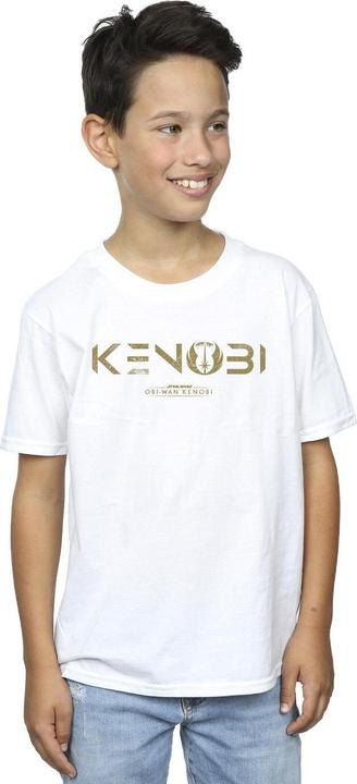 Immagine prodotto Star Wars Maglietta con logo Obi-Wan Kenobi da ragazzo (152, 158)