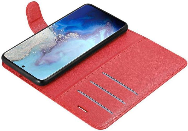 Actual product image Cadorabo Book with stand function cover (Samsung Galaxy S20)