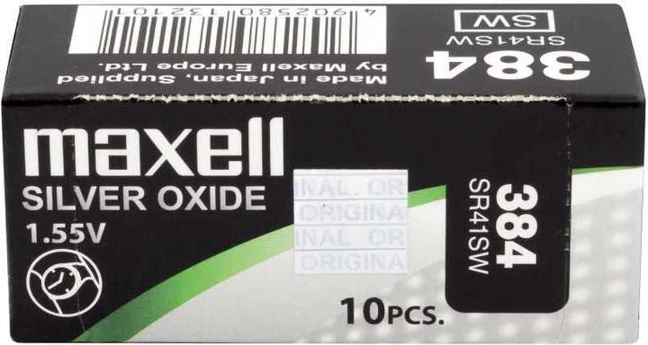 Immagine prodotto Maxell SR41SW (10 pz., LR41, 45 mAh)