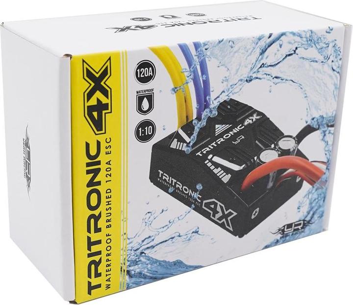 Actual product image Yeah Racing Brushed controller Tritronic 4X 120A 2-6S, dual motor