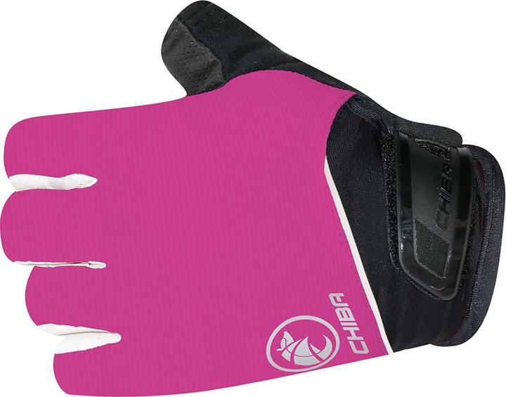 Chiba BioXCell Damen Fahrrad Handschuhe kurz pink/schwarz 2023: Grösse: S (7) (S)