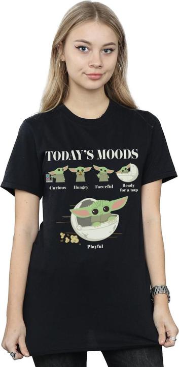 Image du produit Star Wars - T-shirt THE MANDALORIAN THE CHILD MOODS - Femme (3XL)