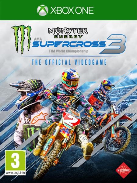 Produktbild Plaion Monster Energy Supercross 3 - The Official Videogame (Xbox One X, Xbox Series X, EN)