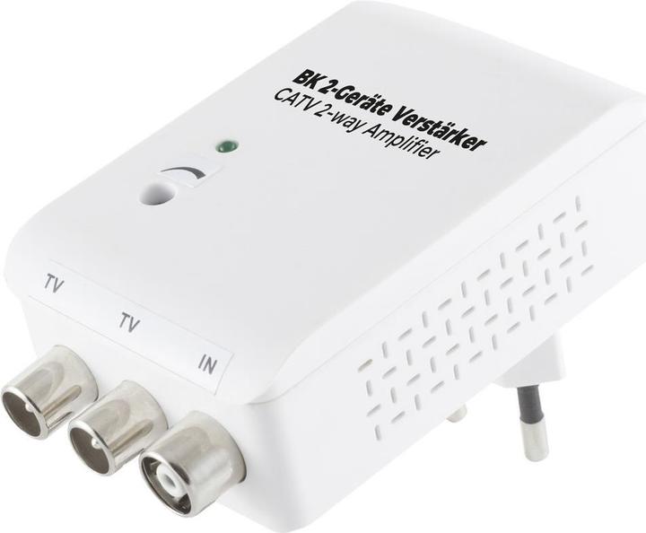 Actual product image Shiverpeaks S/CONN maximum connectivity antenna amplifier, dual, 20 dB, IEC (20 dB, Antenna cable)