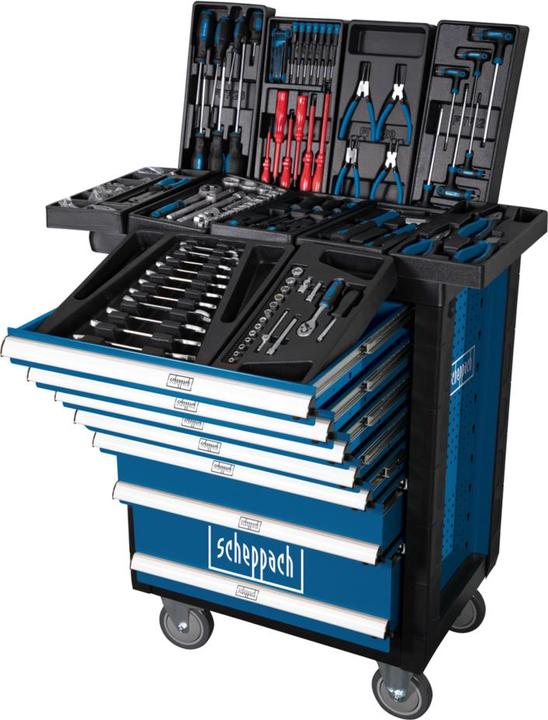 Produktbild Scheppach TW1000 Werkstattwagen 263-tlg. (7 x)