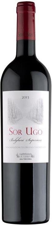 Weinkellereien Aarau Sor Ugo 1.5 L Magnum 1er Holzkiste Aia Vecchia Bolgheri Rosso DOC Superiore Toscana (1 x 150 cl, 2018)