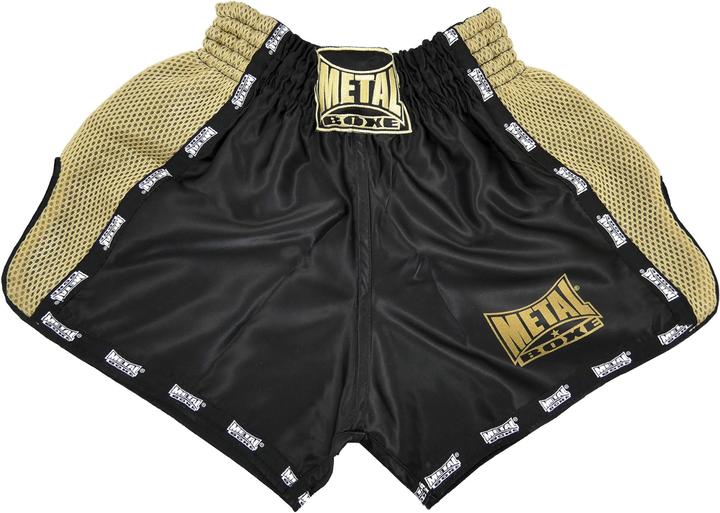 Actual product image MetalBoxe Short Thai/Kick Extrem Noir Gold (M)