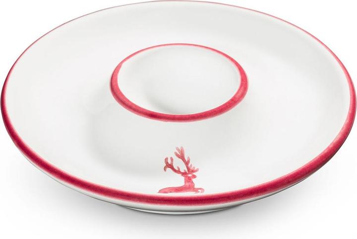 Produktbild Gmundner Keramik Bordeauxr. Hirsch, Eierbecher (Ø 12 cm)