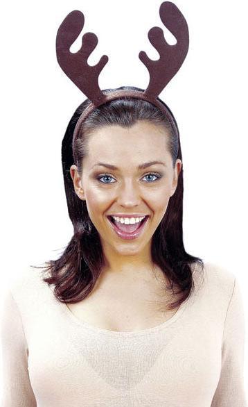 Actual product image Widmann Headband reindeer antlers