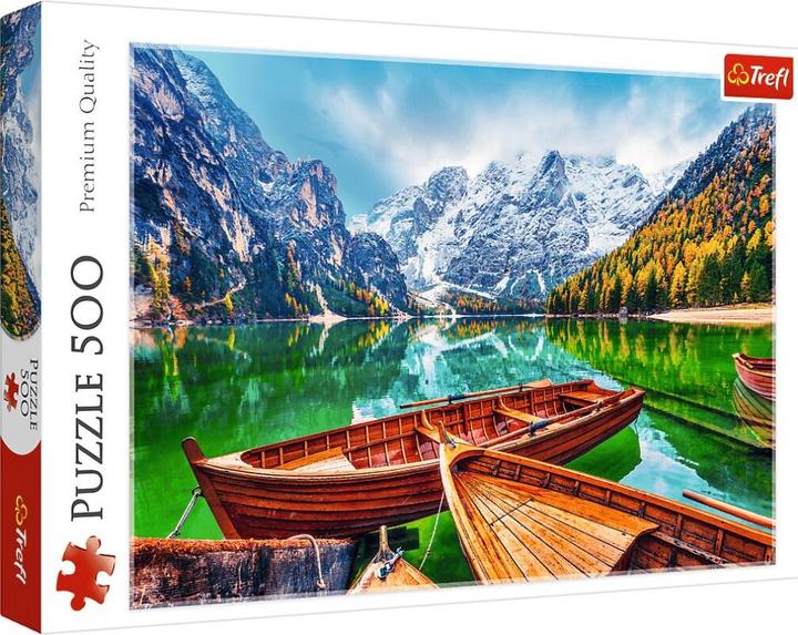 Actual product image Trefl Puzzle 500,Pragser Wildsee,Ital.37486 (500 pieces)
