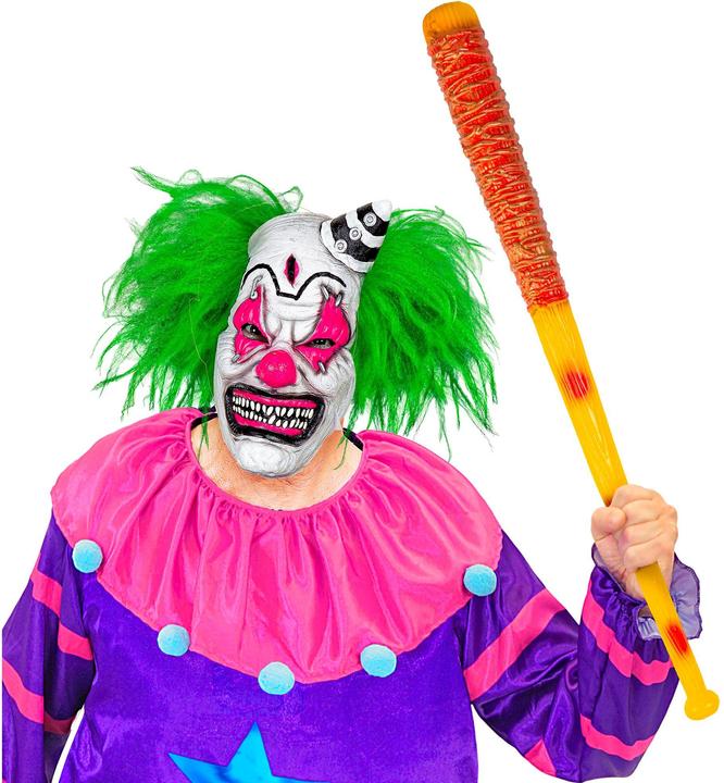 Produktbild Widmann Killer Clown Baseball Schläger mit Stacheldraht 80cm