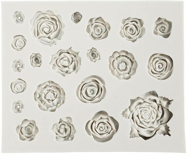 Immagine prodotto Creativ Company Versiegelung Giessformen Silikon Rosen Motiv