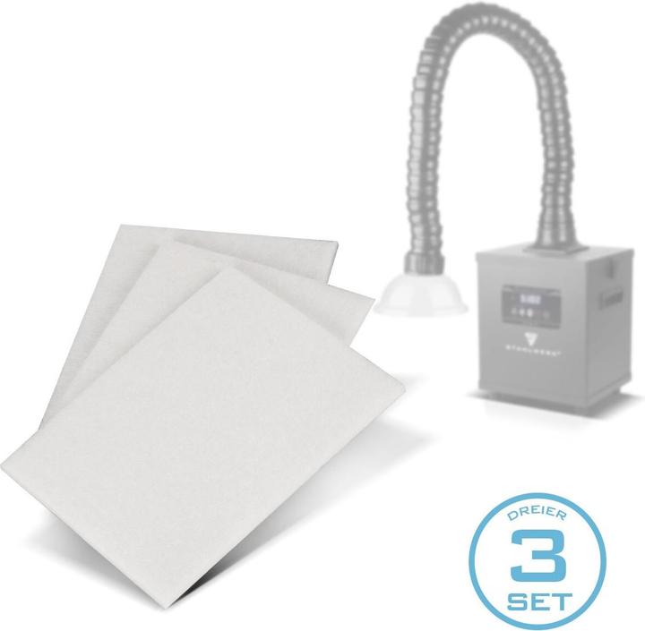 Immagine prodotto Stahlwerk Set di 3 pre-filtri per l'unità di aspirazione fumi FE-150 ST Filtro di ricambio
