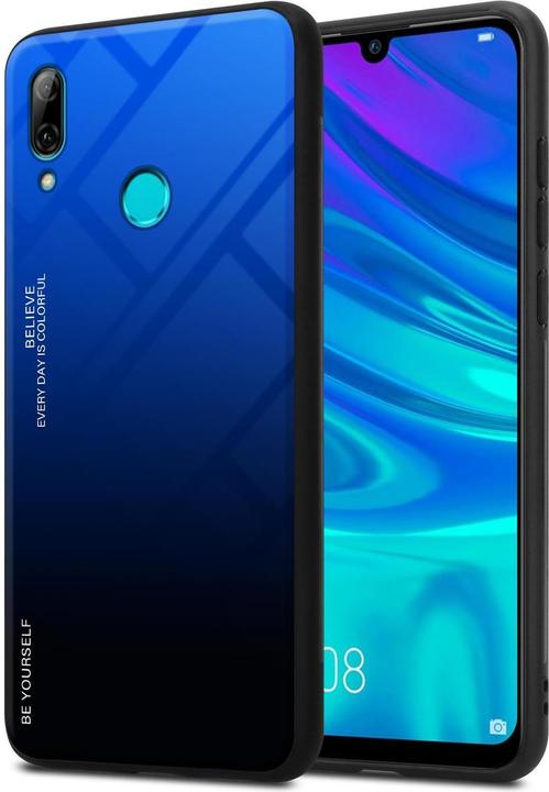 Produktbild Cadorabo TPU 2 Farben Glas Cover (Huawei P Smart+ (2019))