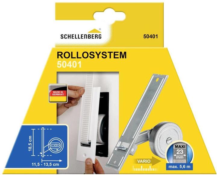 Actual product image Schellenberg Single winder Maxi 50401, 18.5 cm, white (V-belts)