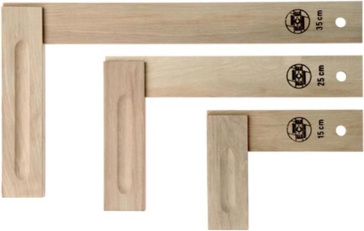 Actual product image ECE Carpenter's square 227 Leg length 350 mm without mitre Short leg 175 mm