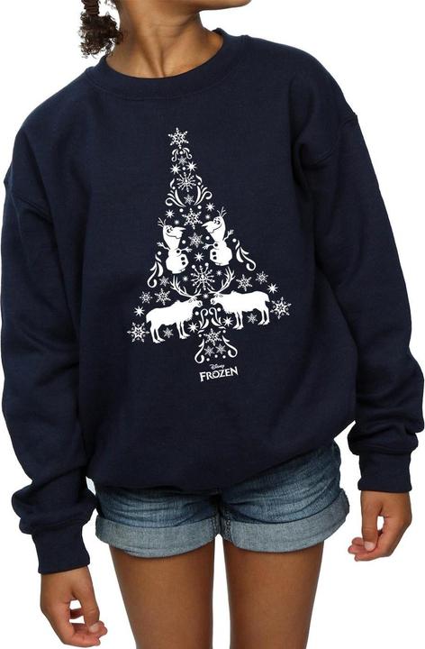 Immagine prodotto Disney Frozen Christmas Tree Felpa Ragazze (116)