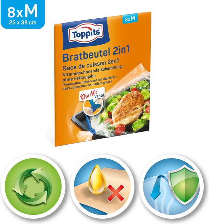 Bratbeutel 2in2 (8 x)
