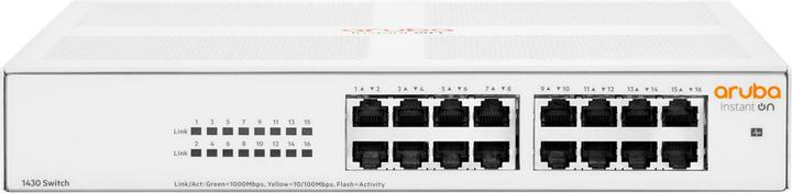 Immagine prodotto HPE Aruba Instant On 1430 16G Switch - Switch - non gestito - 16 x 10/100/1000 - desktop, montaggio a (16 Porti)