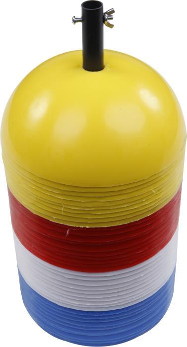 Actual product image Tanga Sports Marking hemispheres set of 40