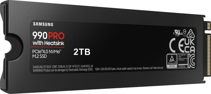 Actual product image Samsung 990 Pro mit Heatsink MZ-V9P2T0GW (2000 GB, M.2 2280)