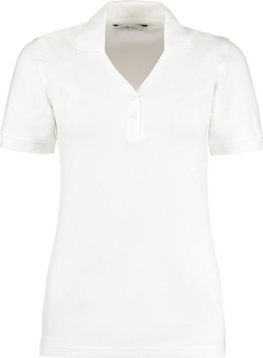 Kustom Kit Sophia Comfortec Poloshirt VAusschnitt