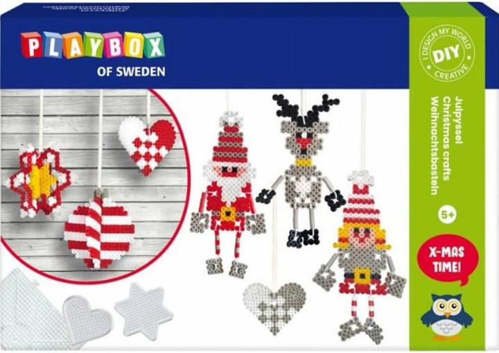 Actual product image Playbox Iron-on beads Christmas decorations 3D, 4000 pieces
