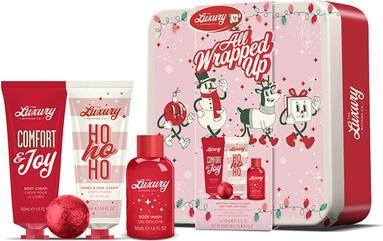 Produktbild Grace Cole Körperpflege-Geschenkset in einer Dose - Weihnachtssüssigkeiten Kakao & Vanille 4 Stück (Körperpflegeset)