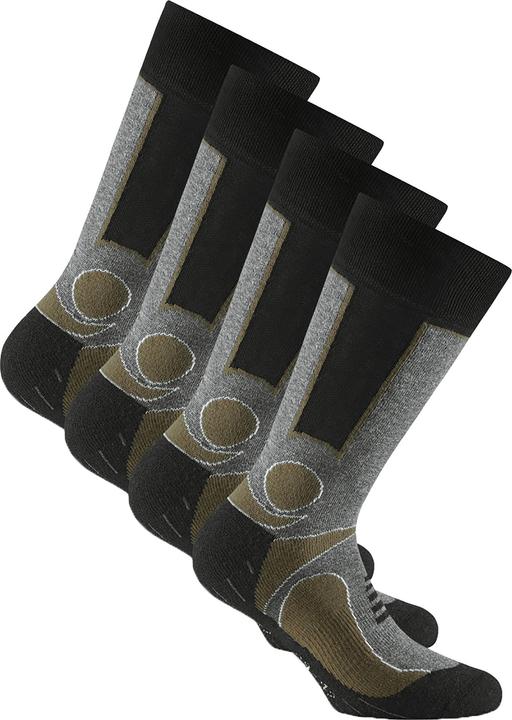 Produktbild Rohner Socken Trekking Khaki/Schwarz 2er-Pack (35 - 38)