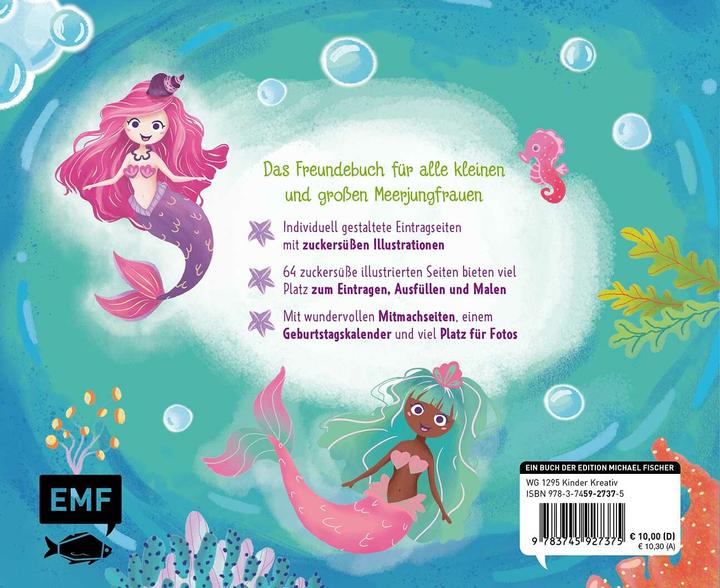 Image du produit Livre des amis - Sirène (Allemand)