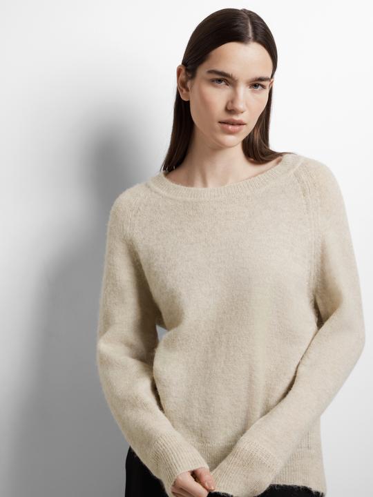 Produktbild Selected Femme Rundhalsausschnitt Woll Pullover (L)