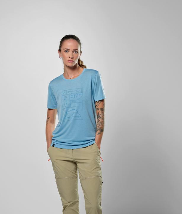 Produktbild Salewa Eagle Pack Dry'Ton T-Shirt Da (38)
