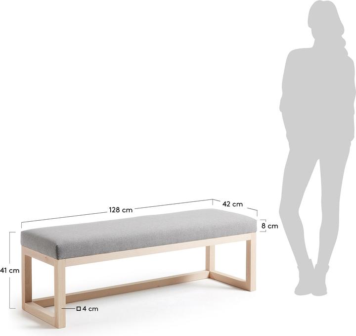 Actual product image Kave Home Loya (128 cm)