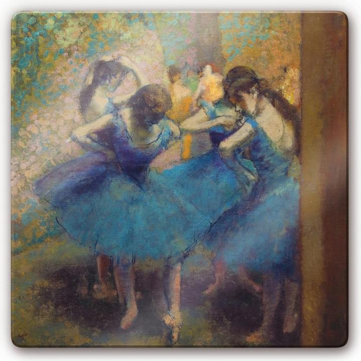 Immagine prodotto Trenddeko Degas - Le ballerine blu (30 x 30 cm)